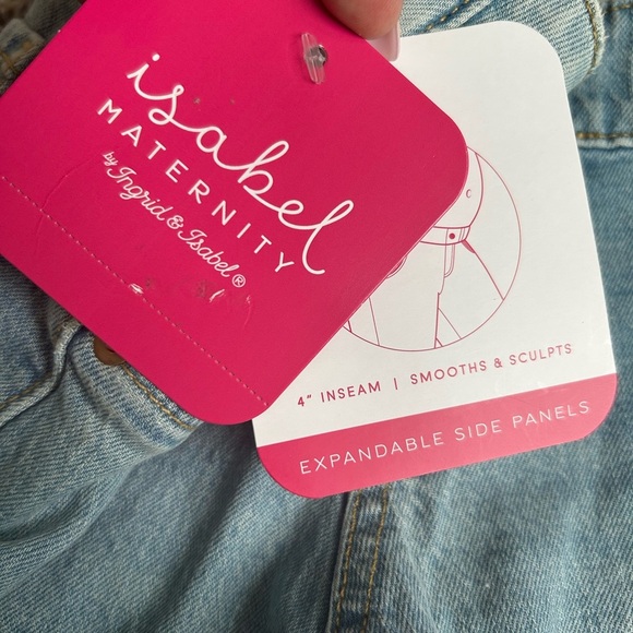 5/$25 Isabel Maternity NWT Mido Short w/Expandable Panels size 6/28 - Picture 2 of 7